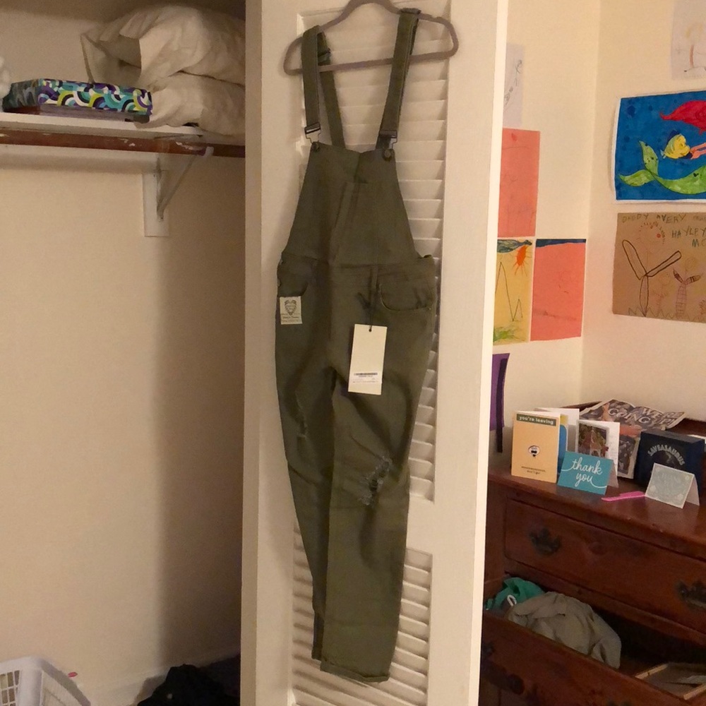 Ladies long overalls / dungarees